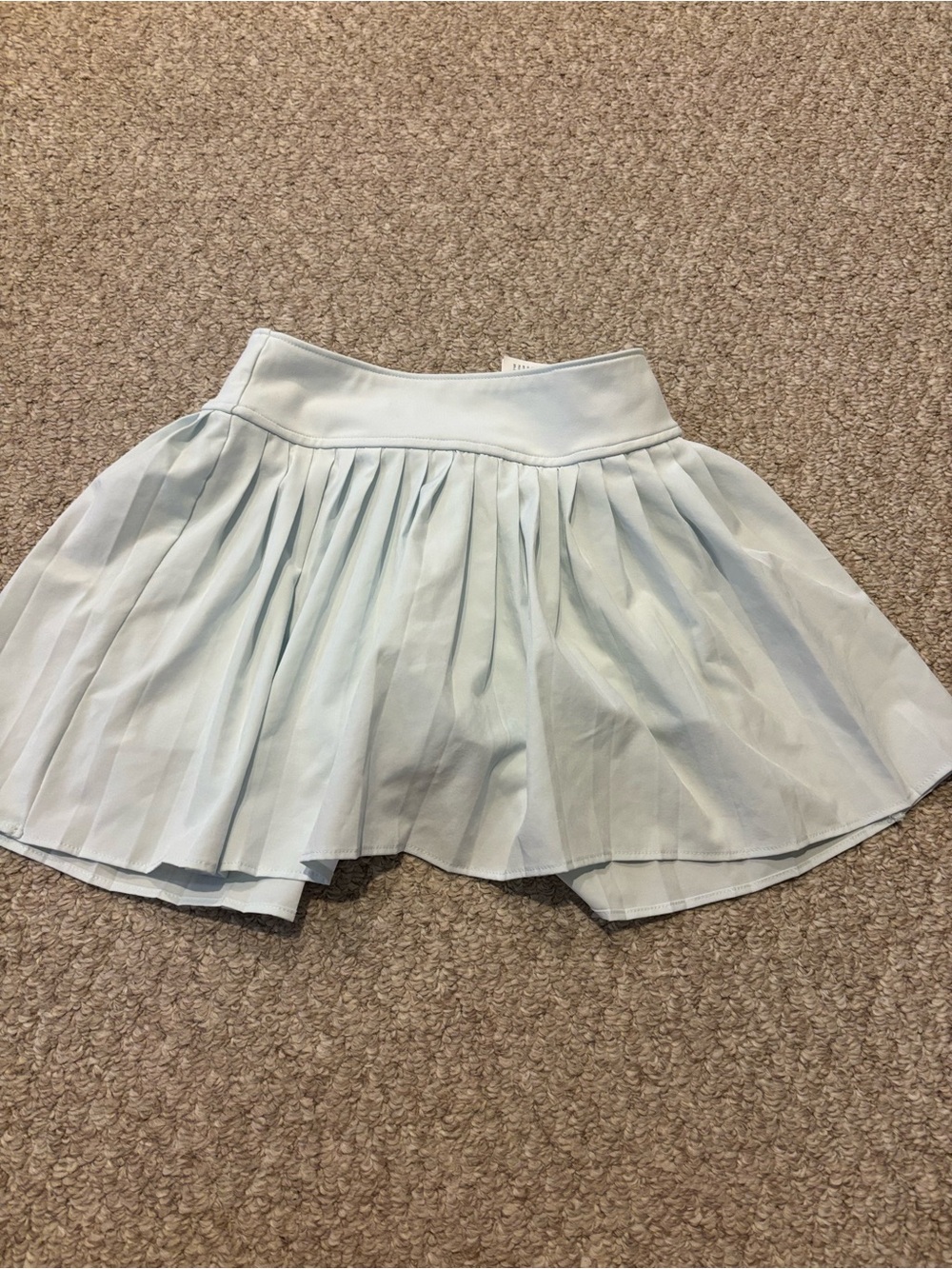 Light Blue Pleated skort